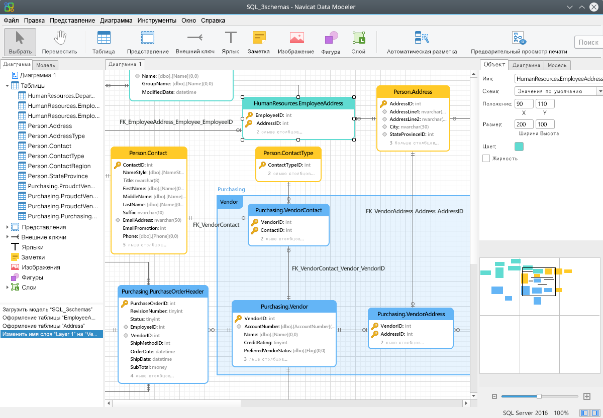 Navicat Data Modeler | Лучший инструмент для моделирования и оформления  базы данных