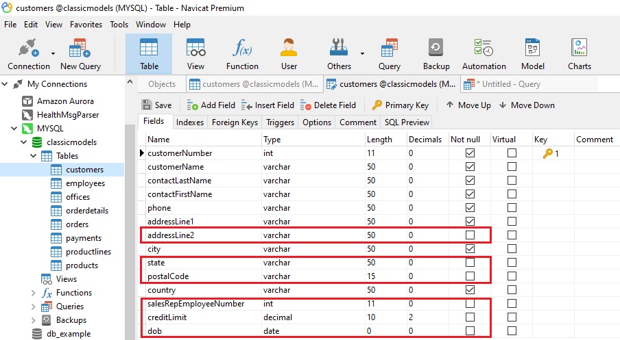 Identifying Columns With Missing Values In A Table