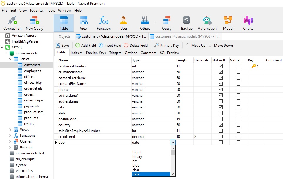 Sada Celsius Robust Mysql Set Datetime Hemd Brauerei Herumlaufen